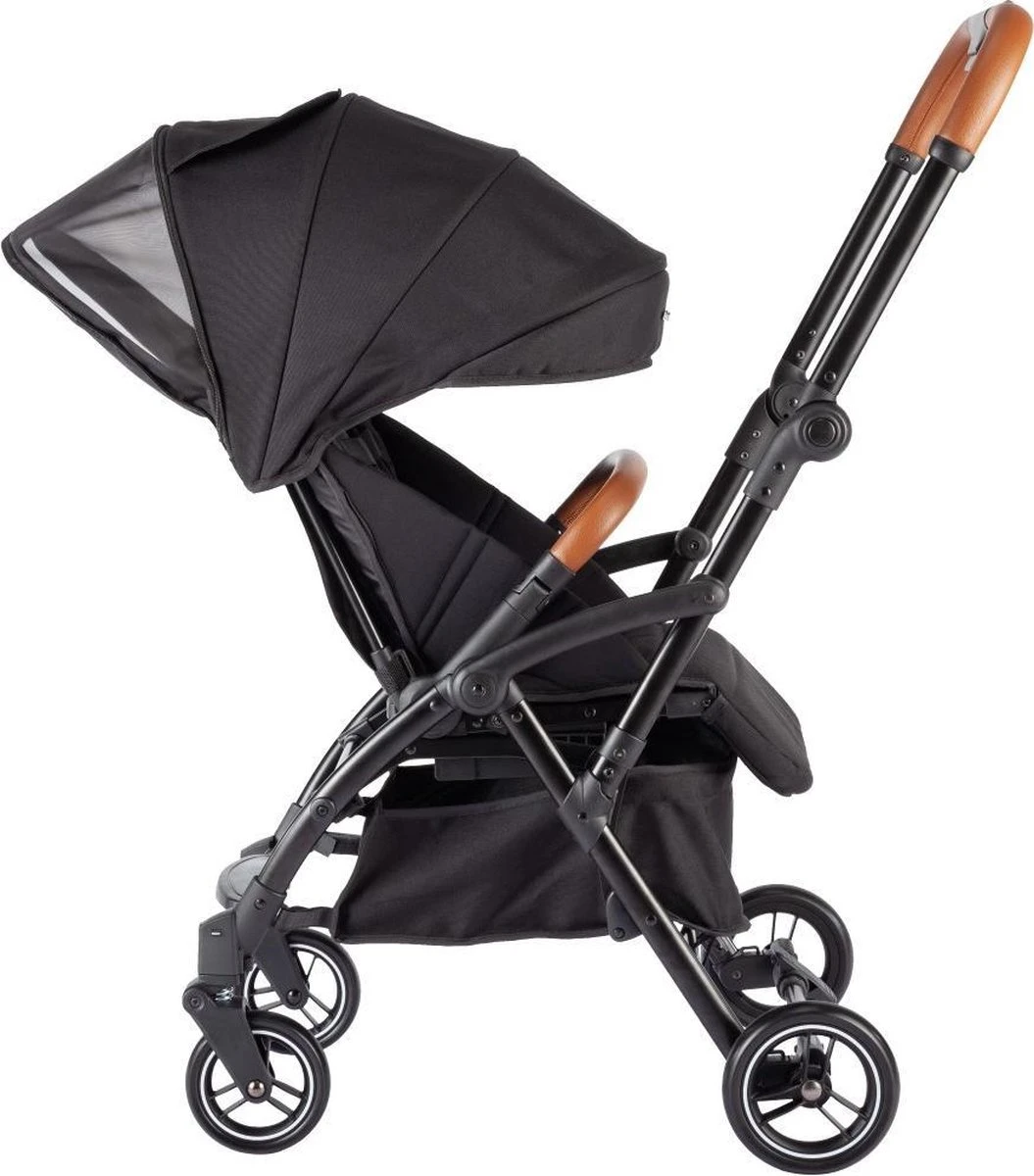 Born Lucky Buggy / Plooibuggy Suv - Compact - Omkeerbare Zitting - Zwart - Afbeelding 3