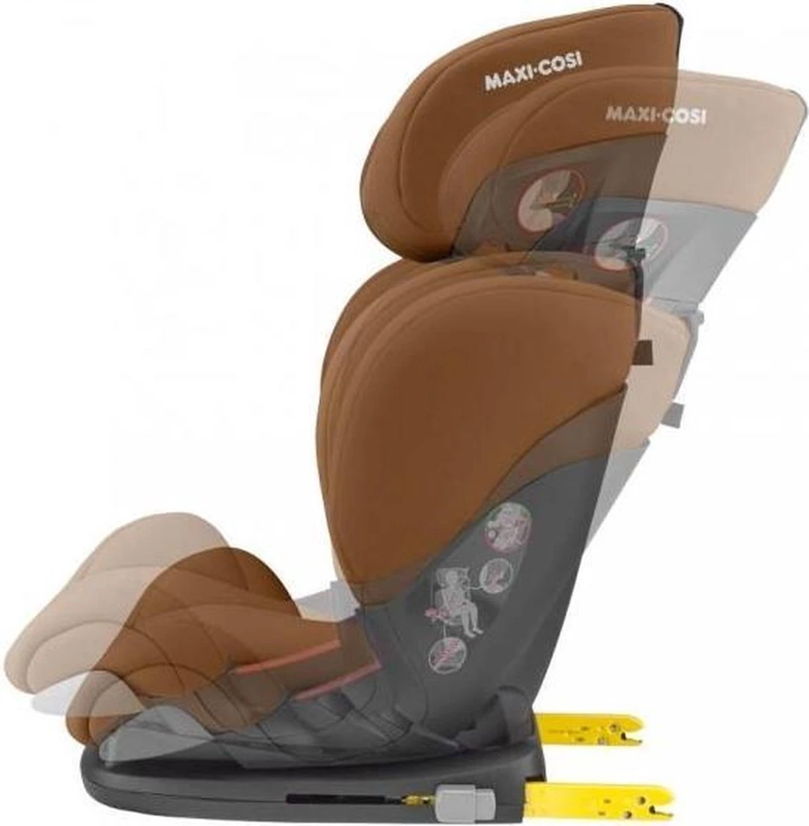 Maxi-Cosi Rodifix AirProtect® Autostoeltje - Authentic Cognac - Afbeelding 4