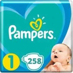 Pampers® Pampers Newborn Maat 1 - 258 Luiers Maandbox