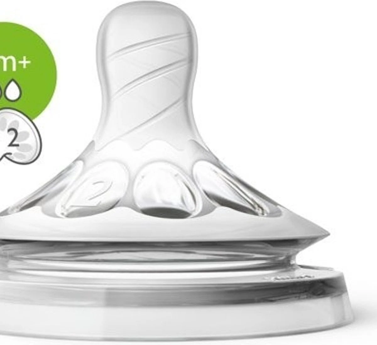 Philips AVENT Natural Speen - 1M+ - Langzame Toevoer - 2 Stuks - Afbeelding 14