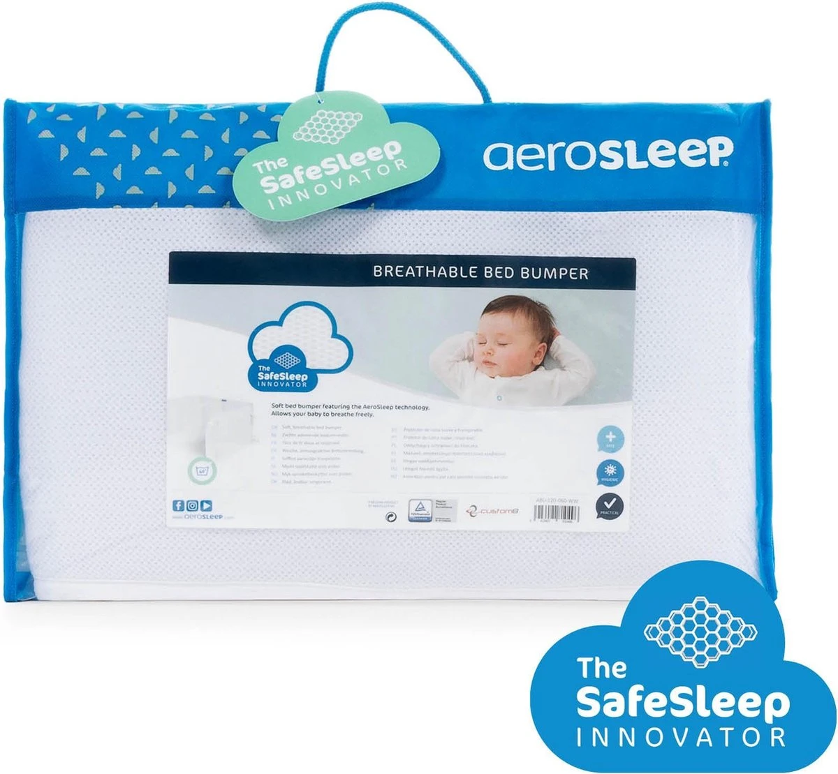 AeroSleep® Bedomrander - Wit - Afbeelding 7