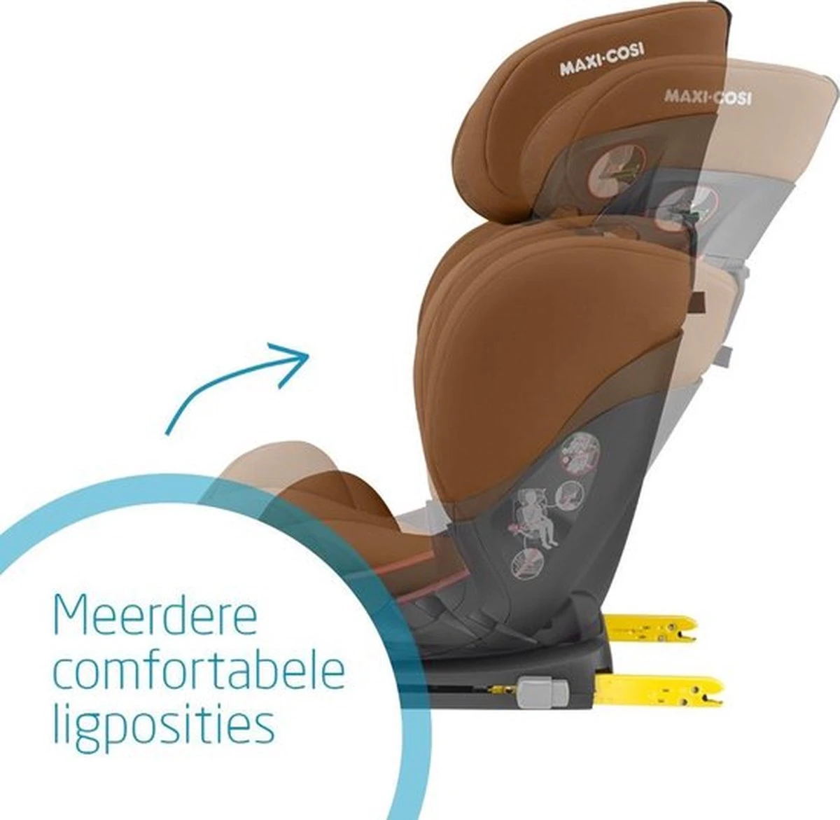 Maxi-Cosi Rodifix AirProtect® Autostoeltje - Authentic Cognac - Afbeelding 13