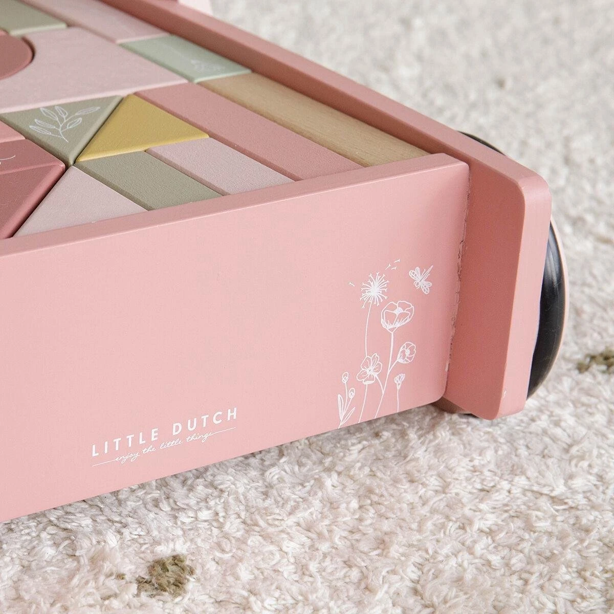 Little Dutch - Blokkenkar Wild Flowers - Afbeelding 7