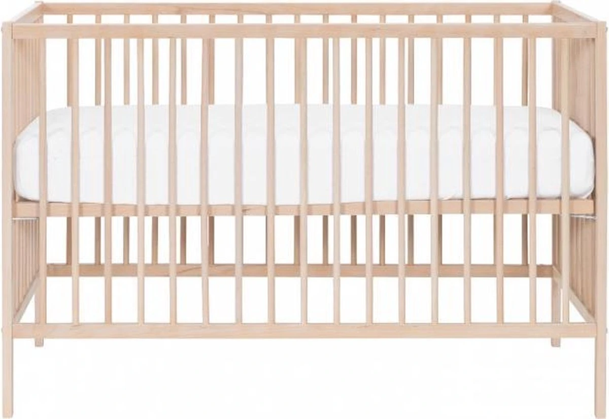 Puck Ledikant Raw Beuken Natural 60x120 Cm - Afbeelding 4