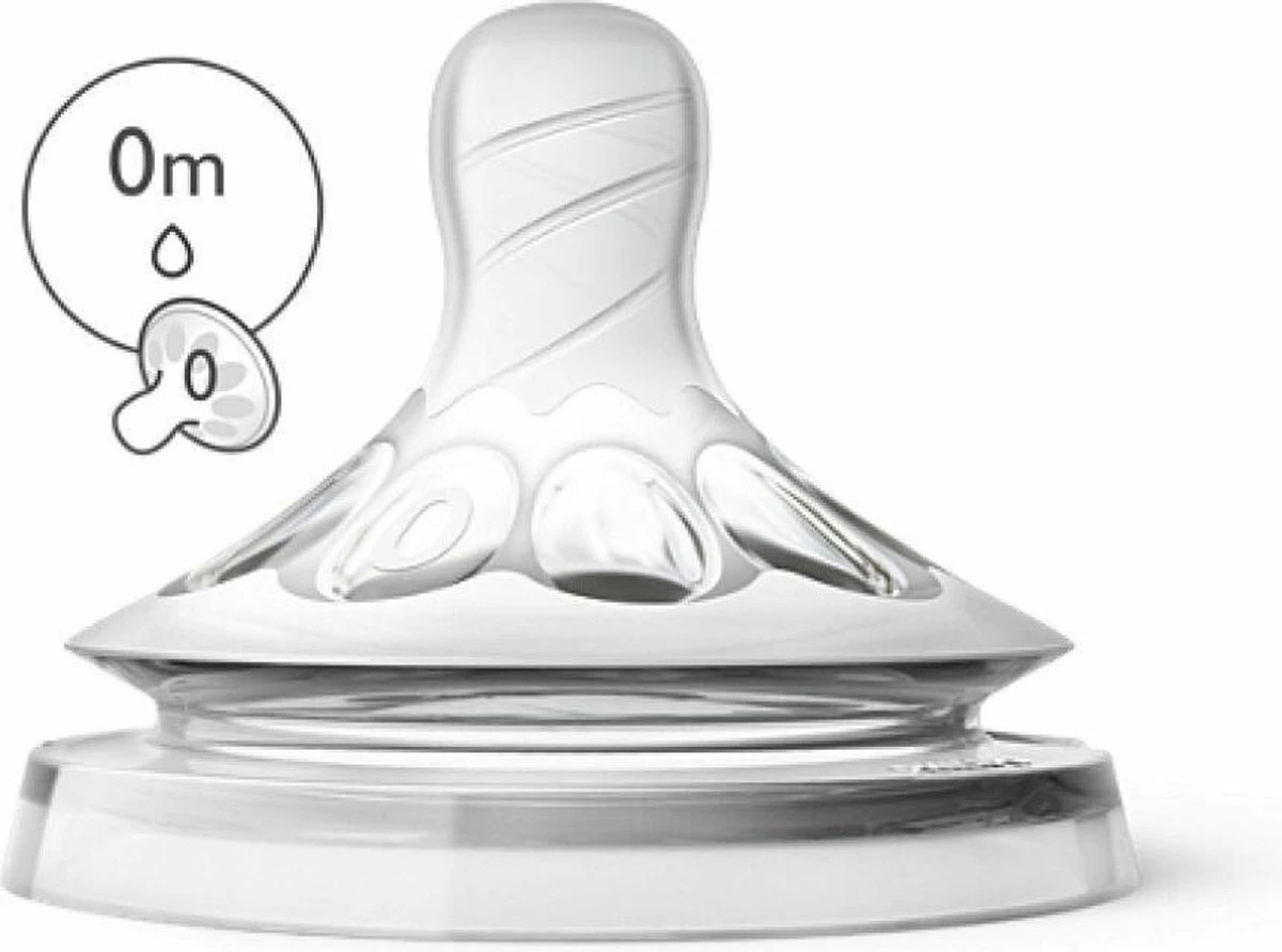 Philips Avent SCF040/27 Natural Speen - 0m - 2stuks - Afbeelding 8